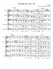 Chopin - Prelude op. 28 n. 20