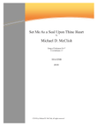 Set Me As A Seal Upon Thine Heart