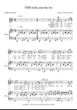 The Holly and the Ivy (SATB)