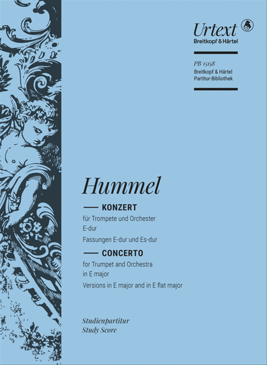 Trumpet Concerto in E major Orchestra scores gallery preview page 1