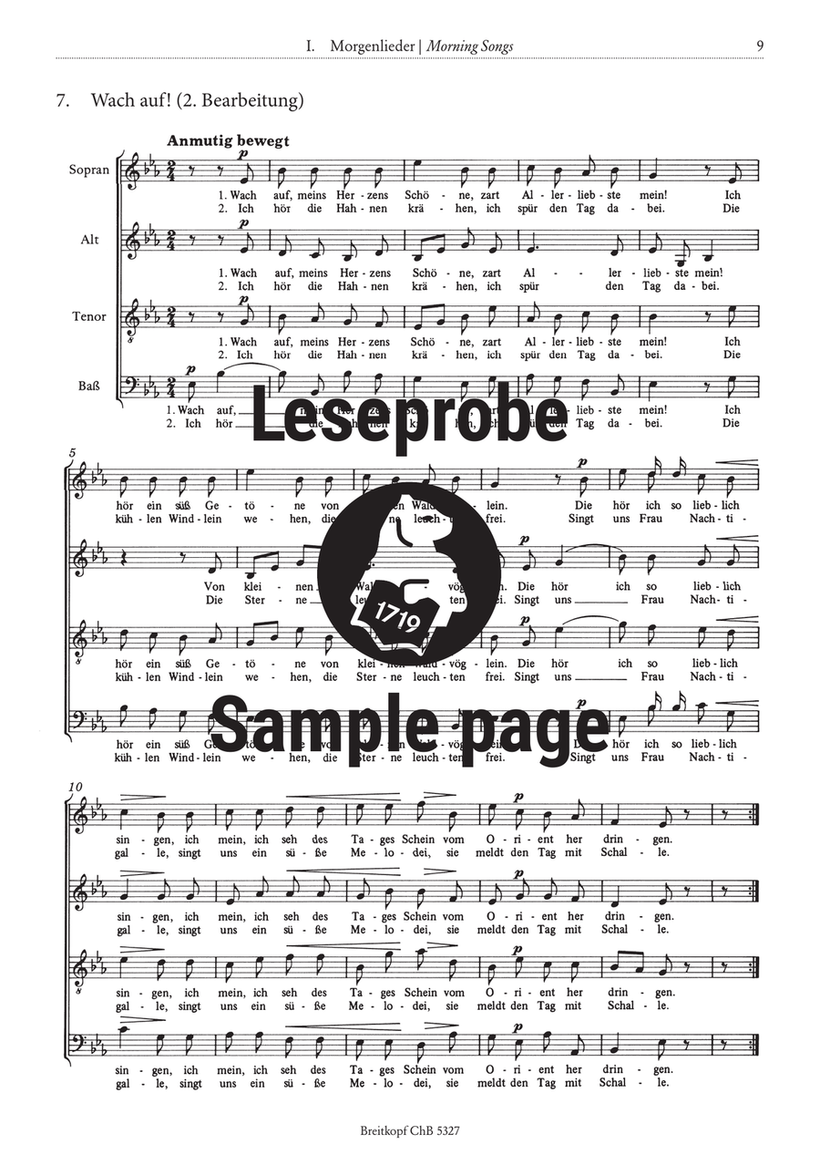 Choir Library Choir Library A Cappella scores gallery preview page 4