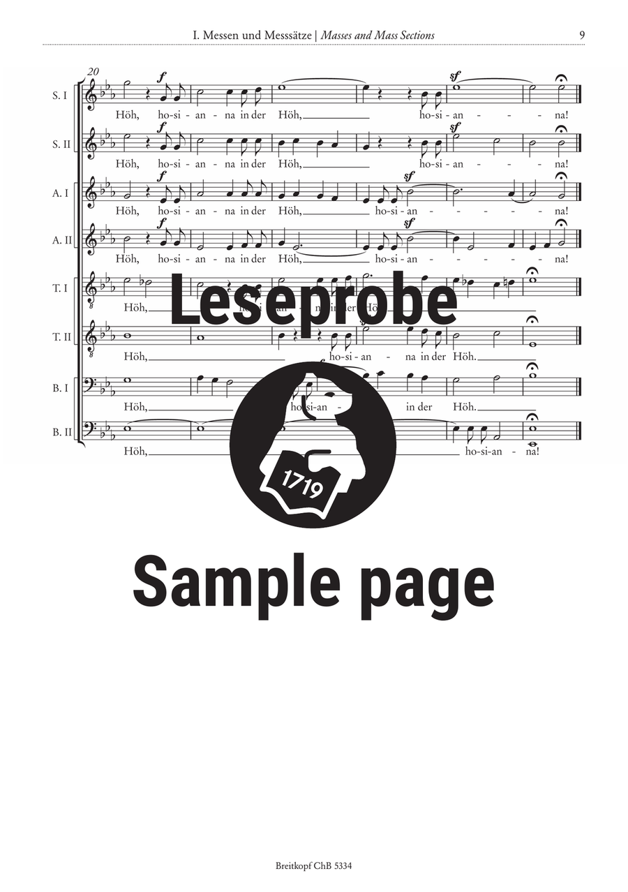 Choir Library Choir Library A Cappella scores gallery preview page 5