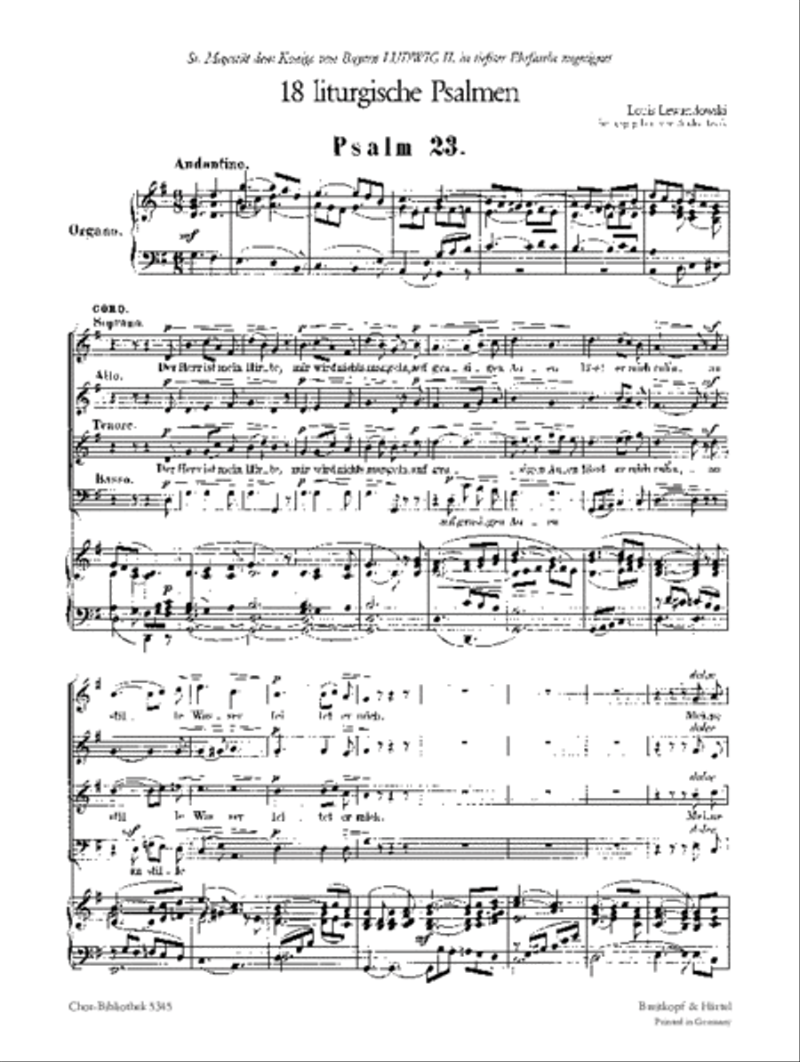 18 Liturgical Psalms Mixed Choir scores gallery preview page 2
