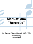 Menuett aus 