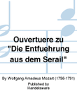 Ouvertüre zu 