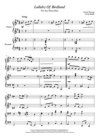 Lullaby Of Birdland
