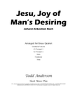 Jesu, Joy Of Man's Desiring