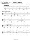 Spooky Goblin, a Halloween Sing & Ring Spooky Fun Song for Voices, Hand Bells, Chimes, or Orff Instr