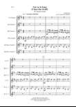 J'ai Vu Le Loup (mixed clarinet ensemble)
