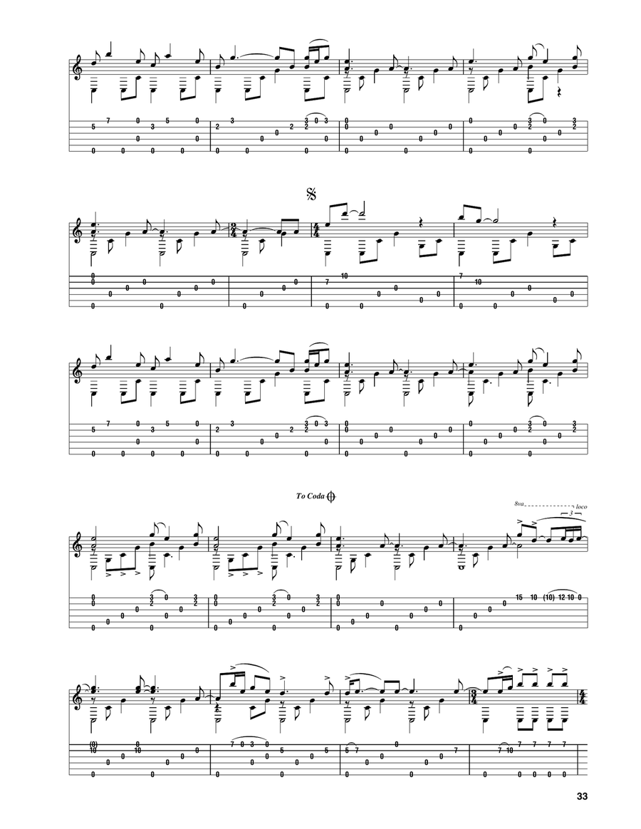 Passage Passage Acoustic Guitar scores gallery preview page 2
