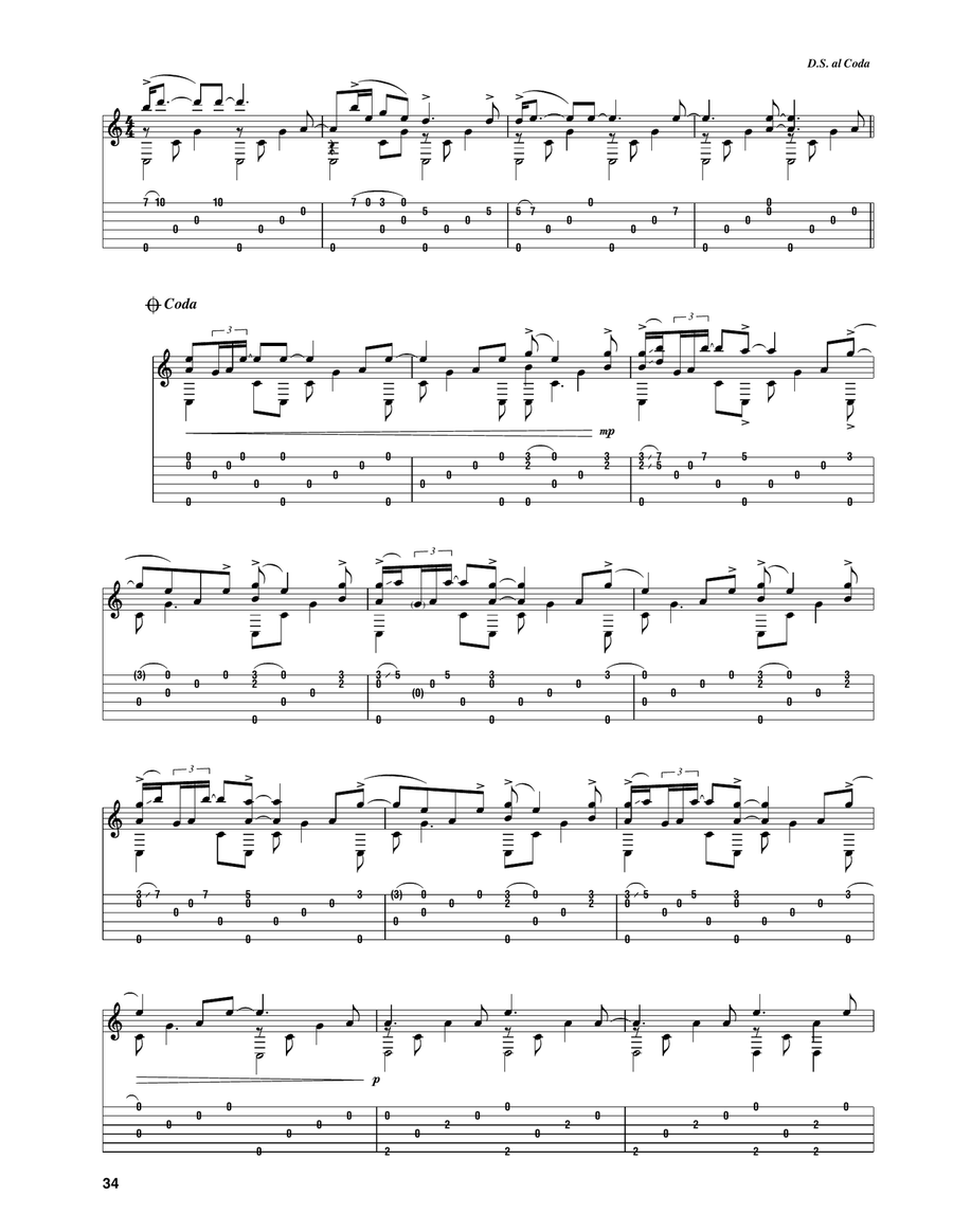 Passage Passage Acoustic Guitar scores gallery preview page 3