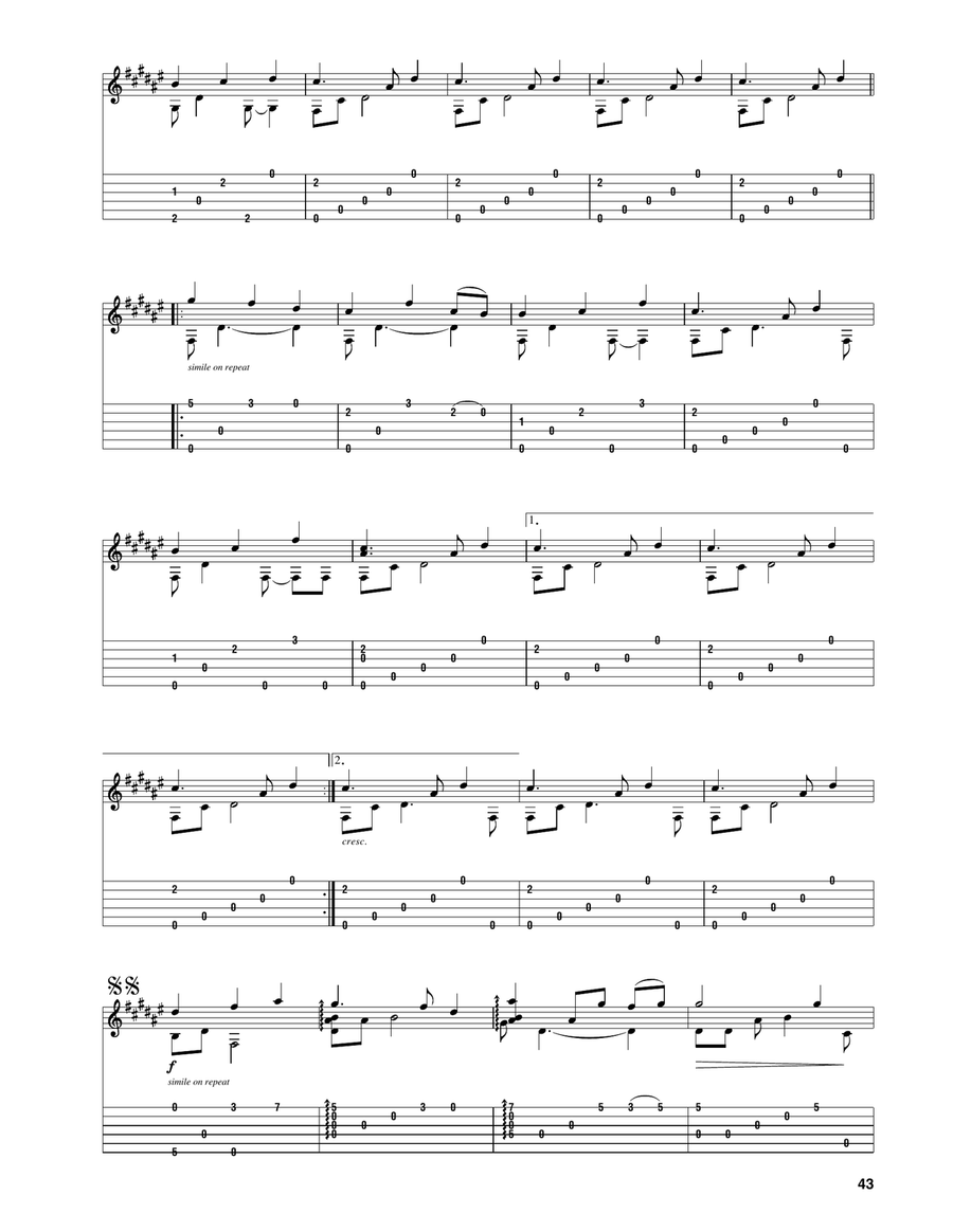 Shella's Pictures Shella's Pictures Acoustic Guitar scores gallery preview page 2