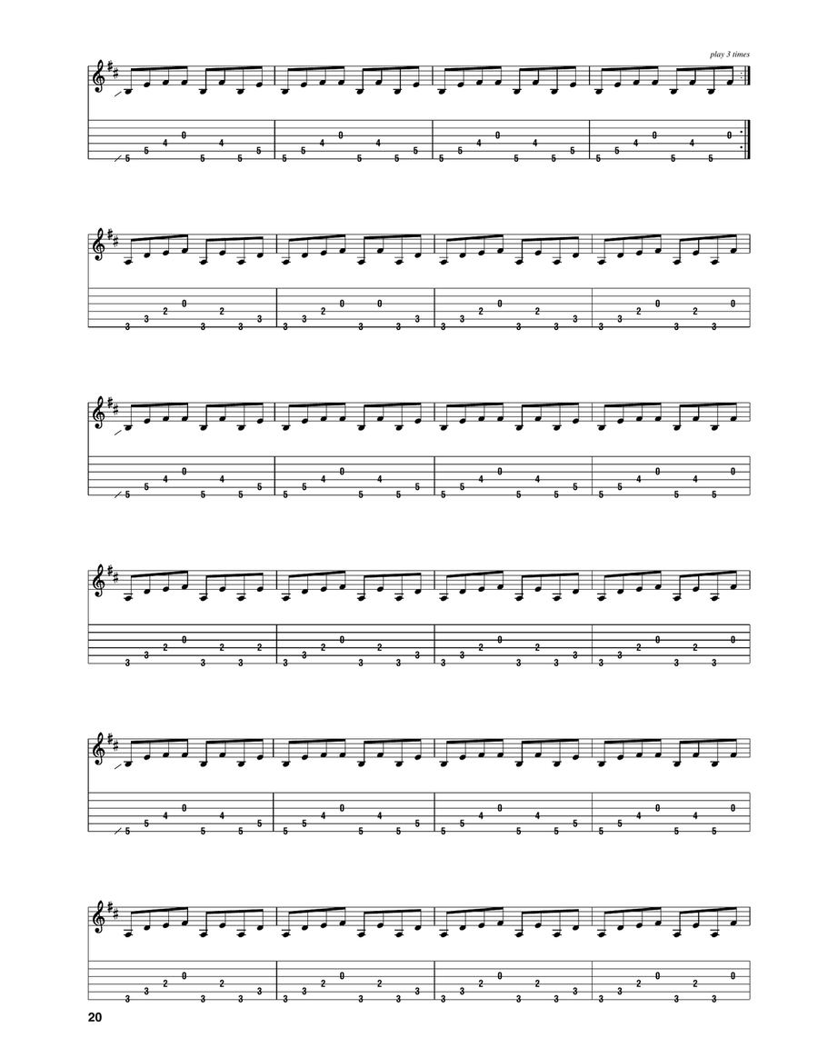 Climbing In Geometry Climbing In Geometry Acoustic Guitar scores gallery preview page 3