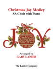 CHRISTMAS JOY MEDLEY (SA Choir with Piano - Octavo & Choir Part included) mini preview