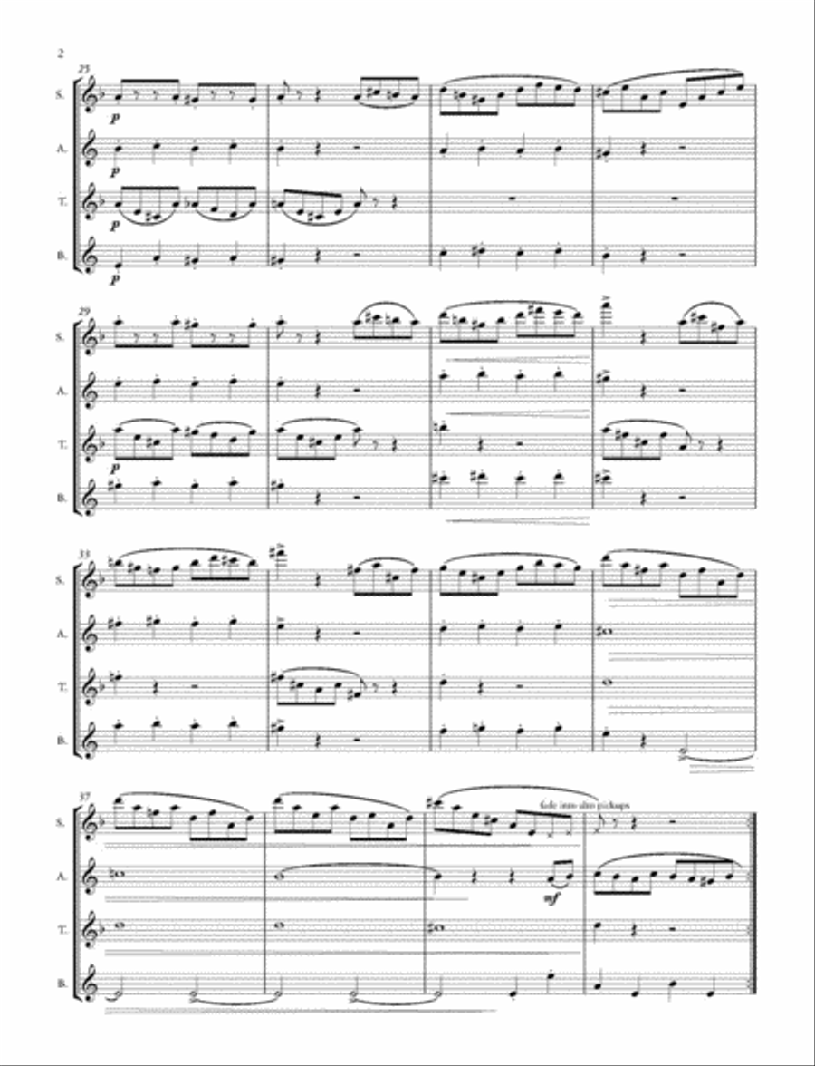 Étude After Alkan (Score and Parts) Small Ensemble scores gallery preview page 4