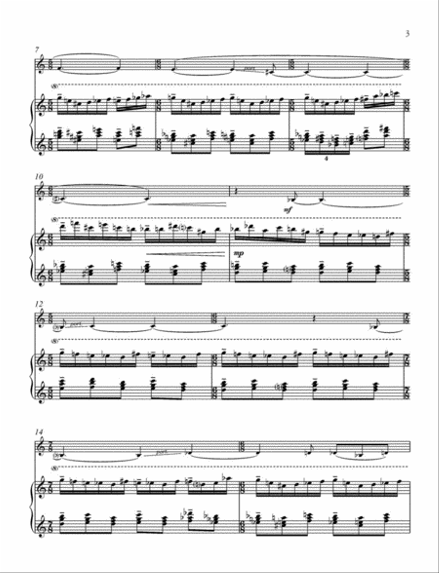 Down the Rabbit Hole Violin Solo scores gallery preview page 4
