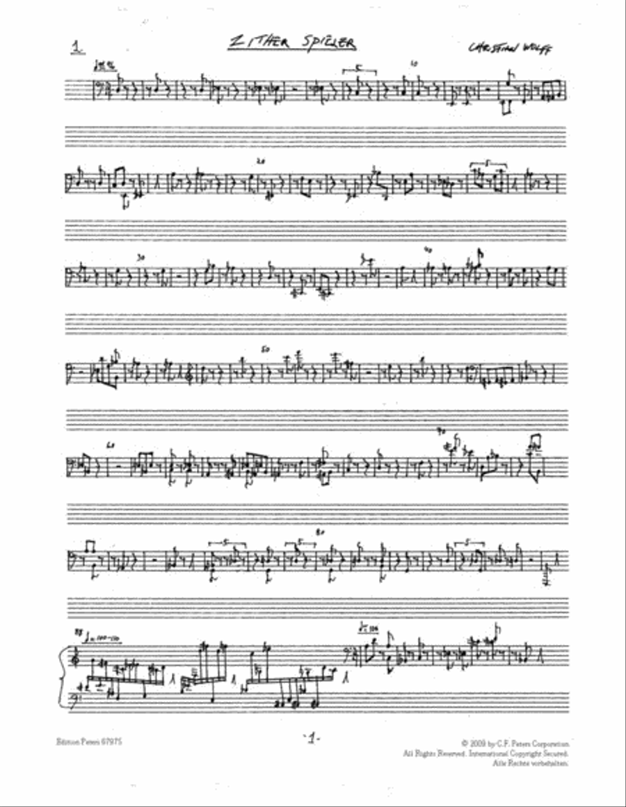 Zither Spieler Small Ensemble scores gallery preview page 4