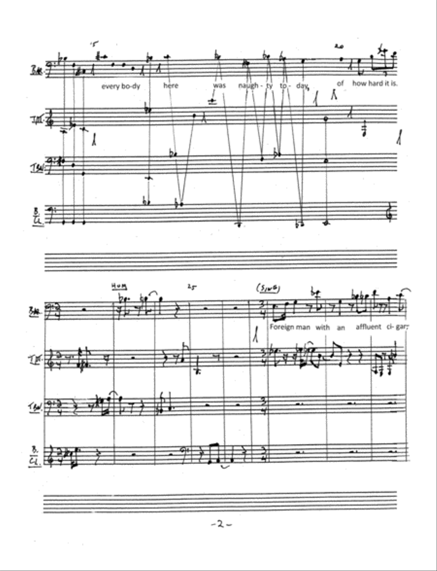 Just So You'll Know Small Ensemble scores gallery preview page 3