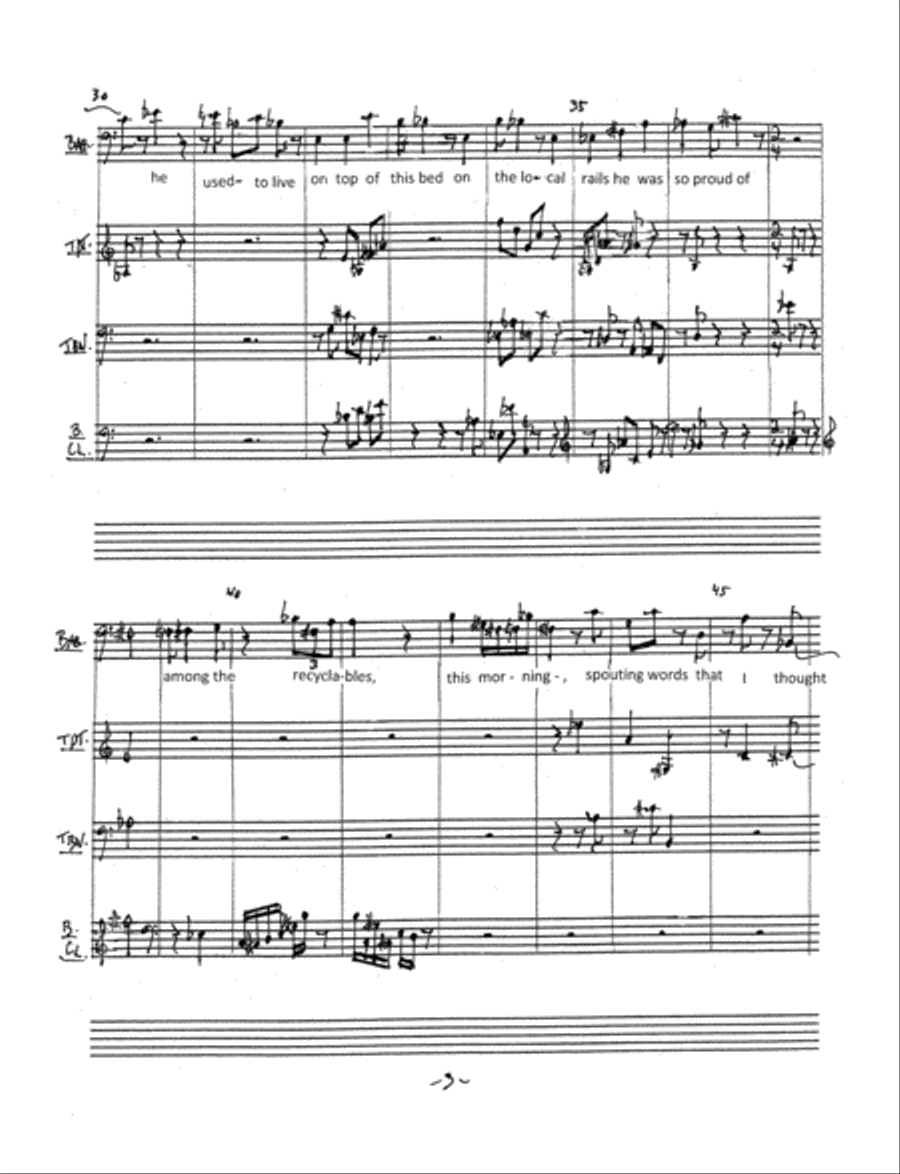 Just So You'll Know Small Ensemble scores gallery preview page 4