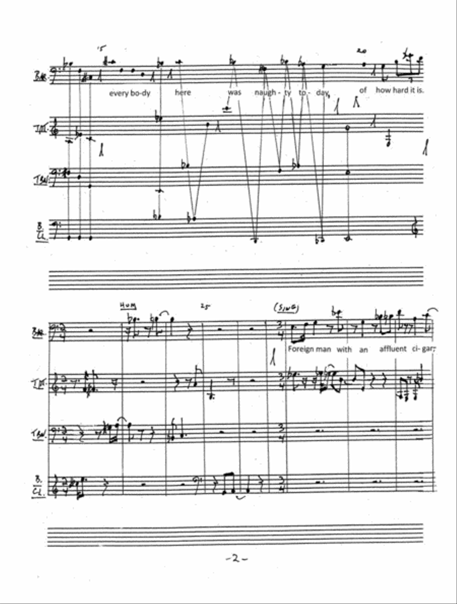 Just So You'll Know Small Ensemble scores gallery preview page 7