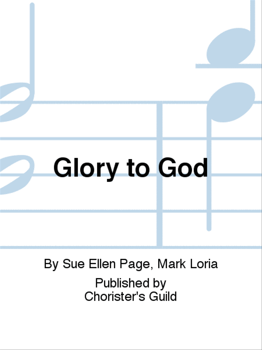Glory to God: Hymn and Sacred Song Arrangements for Choirs of All Age 4-Part scores gallery preview page 1
