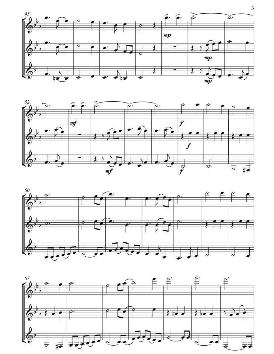 A Christmas Revamp A Christmas Revamp Woodwind Trio scores gallery preview page 4