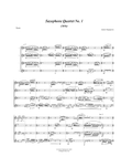 Saxophone Quartet Nr. 1 (2018)