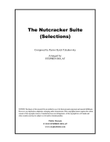 The Nutcracker Suite (Selections) - Lead sheet (melody & chords) in original keys