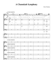 Chanukah Songs for Choir and String Orchestra