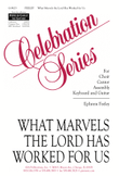 What Marvels the Lord Has Worked for Us mini preview