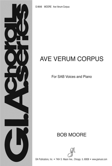 Ave verum corpus