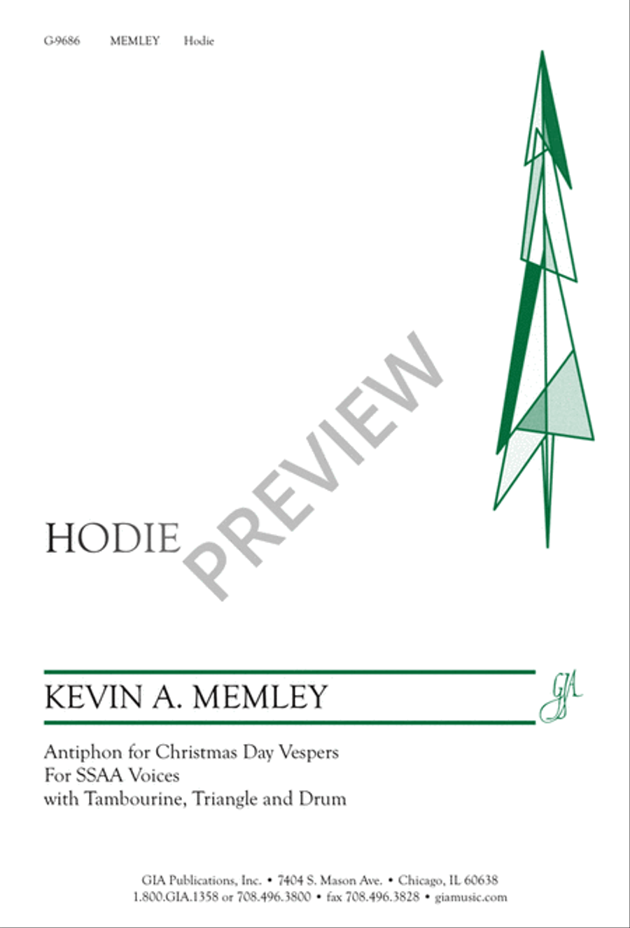 Hodie - SSAA edition SSAA scores gallery preview page 2