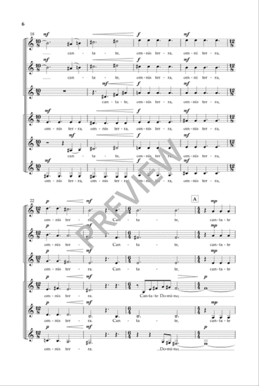 Canticum Novum (SSSAAA) Canticum Novum (SSSAAA) Women's Choir scores gallery preview page 7