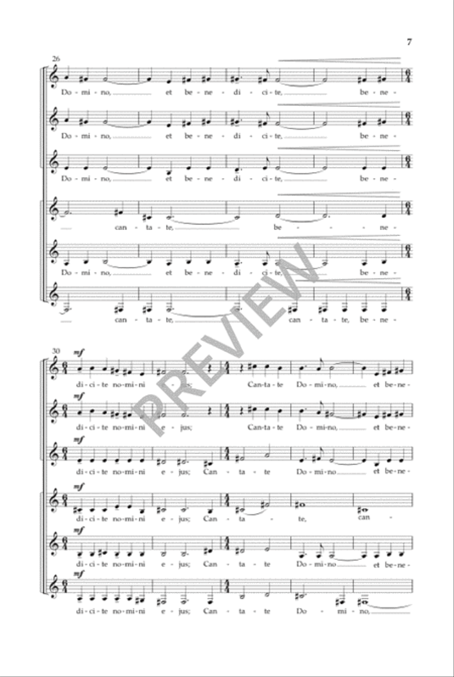 Canticum Novum (SSSAAA) Canticum Novum (SSSAAA) Women's Choir scores gallery preview page 8