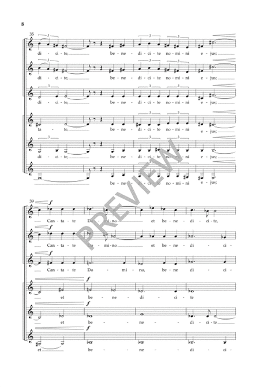 Canticum Novum (SSSAAA) Canticum Novum (SSSAAA) Women's Choir scores gallery preview page 9
