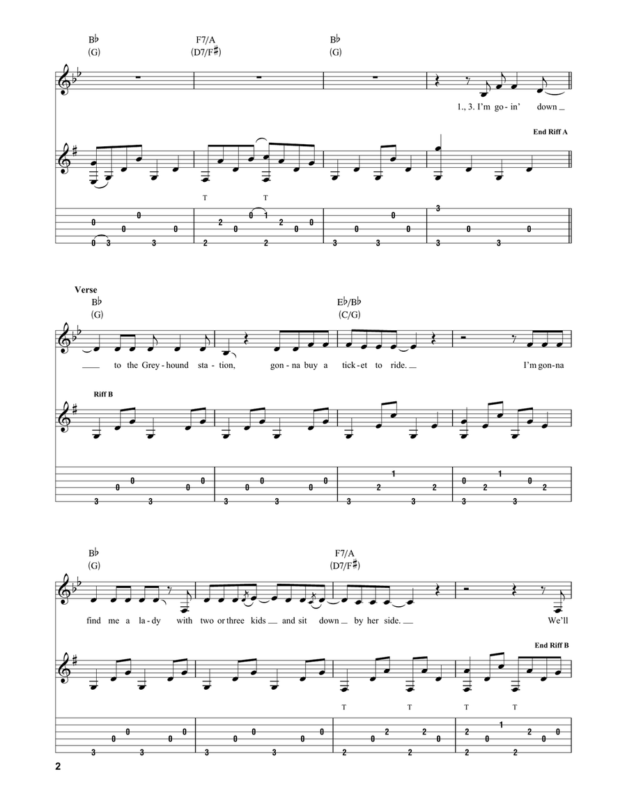 Clay Pigeons Clay Pigeons Acoustic Guitar scores gallery preview page 2