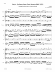Bach: Siciliano from Flute Sonata BWV 1031 arranged for String Trio or 2 Violins and Cello