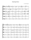 Amazing Grace for String Quintet