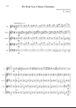 We Wish You a Merry Christmas - Flute + string quartet