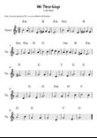 We Three Kings Lead Sheet