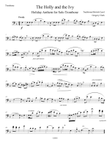 The Holly and the Ivy - Holiday Anthem for Solo Trombone