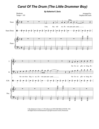 Carol Of The Drum