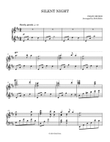 Silent Night (piano solo)