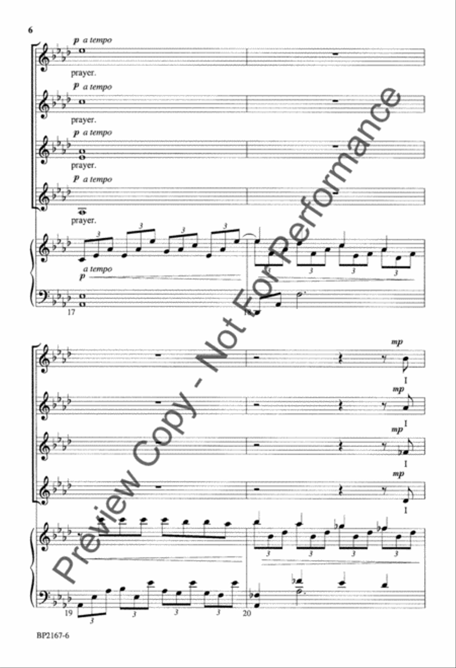 God Thou Art Love - SSAA God Thou Art Love - SSAA SSAA scores gallery preview page 6