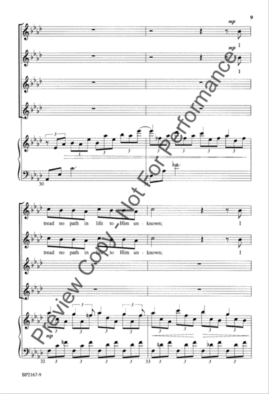 God Thou Art Love - SSAA God Thou Art Love - SSAA SSAA scores gallery preview page 9