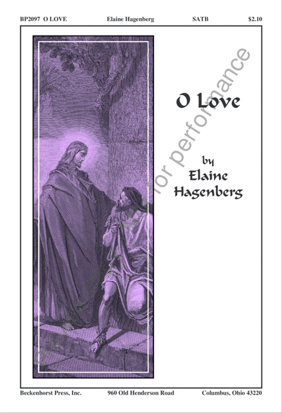 O Love - SATB O Love - SATB 4-Part scores gallery preview page 2