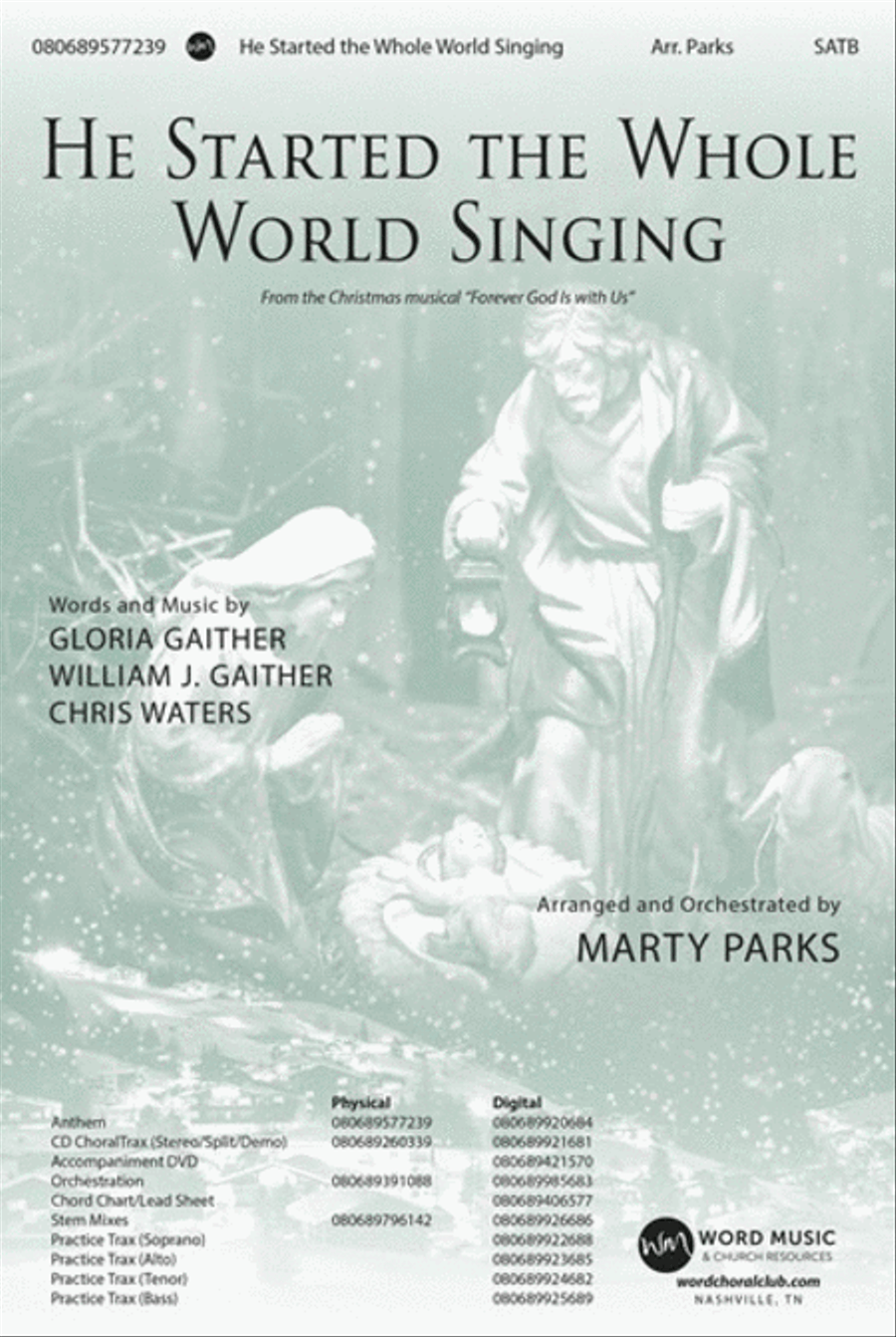 He Started the Whole World Singing - Anthem Choir scores gallery preview page 1