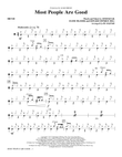 Most People Are Good (arr. Ed Lojeski) - Drums
