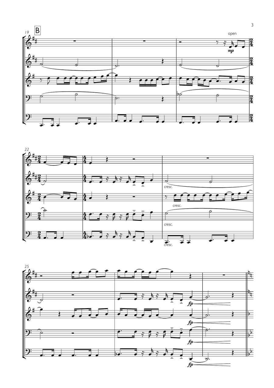 Africa Africa Brass Ensemble scores gallery preview page 3