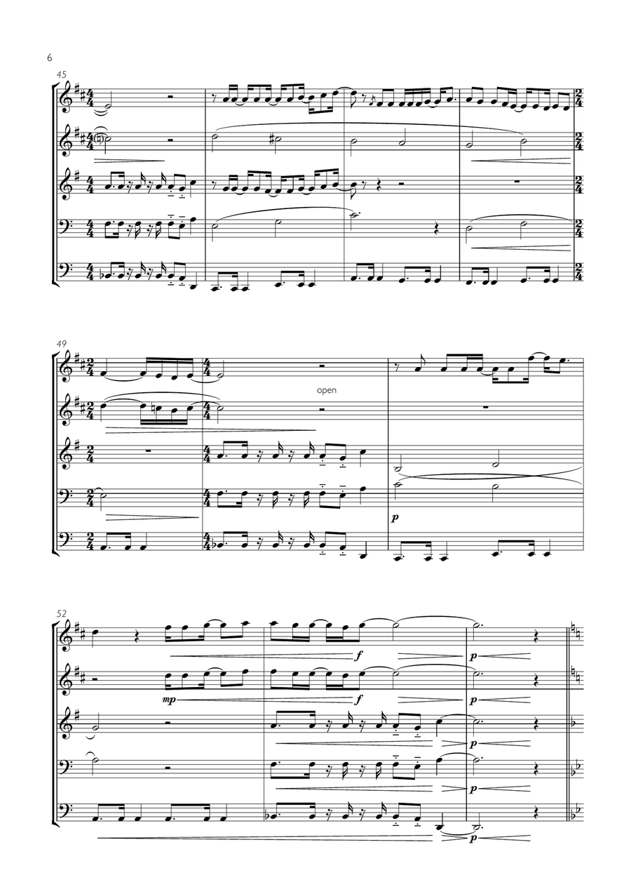 Africa Africa Brass Ensemble scores gallery preview page 6
